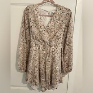 Printed Romper